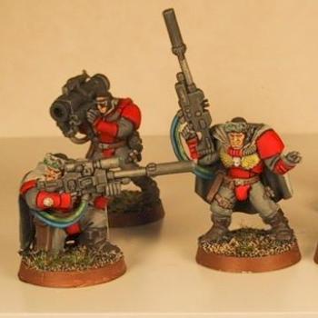 Blood Angels Scouts with Sniper Rifles by kevinsho27