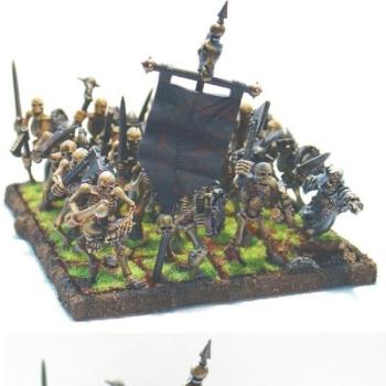 Skeleton Regiment (complete) by chaoschild
