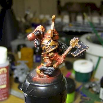 First Khorne Berserker of World Eaters Army #2 by skyfurnace
