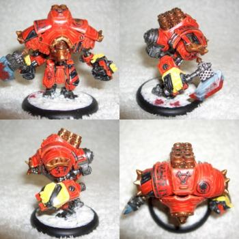 Warmachine Khador Juggernaut Heavy Warjack by realmkiller
