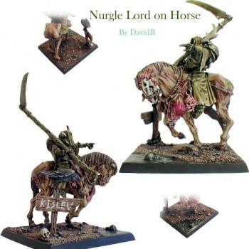 Nurgle Lord on Horse by DavidB