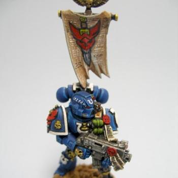 tyrannic war vetran by Dave4tin