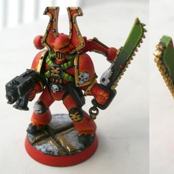 Khorne - Chaos Space Marine by neon