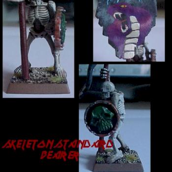 Skeleton Standard Bearer by Underworld Studios