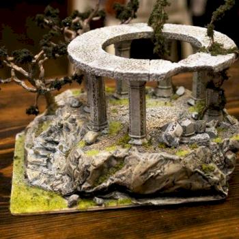 Ruined Shrine by Bethanna