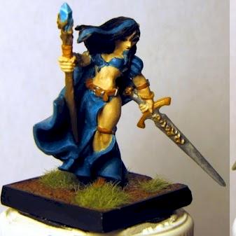 Alastriel, Elf Sorceress by ThornDJL7