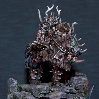 Chaos Lord on Daemonic Mount by Archaon79