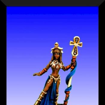 Egyptian Priestess by Dark Elf Miniatures