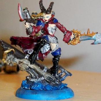 Cryx Epic Skarre, Queen of the Broken Coast by Kaley Smith