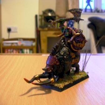 Orc warlord on Boar by Demoman221