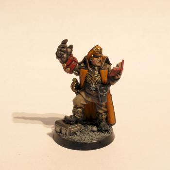 imperial guard commissar by Emma Robinson