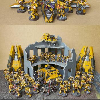 Imperial Fists Army by bradshaw