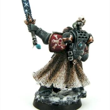 Space Wolf Rune Priest by kreativerlemming