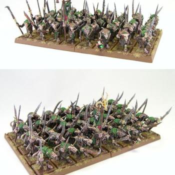 Skaven Clanrats with Spears Regiment by richardvan