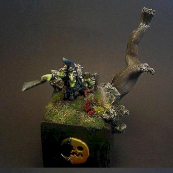 Goblin Warlord by Arbaal