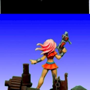 Sugar, Anime Heroine by Dark Elf Miniatures