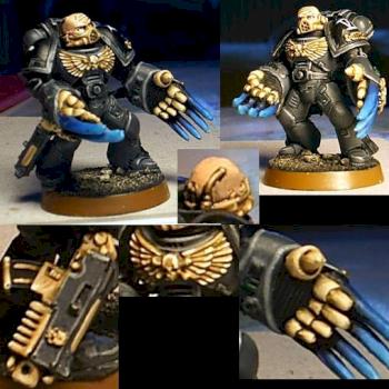 Space Marine Veteran sgt by Duke