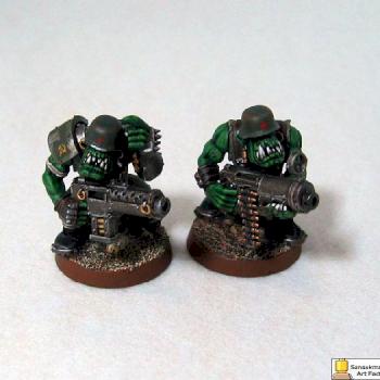 Warhammer 40K Orks Shoota boyz by xxxstc3
