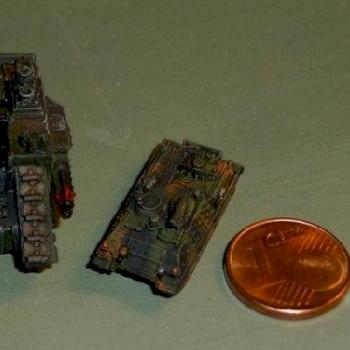 Landraider vs. Jaguar 1 by Red Ram