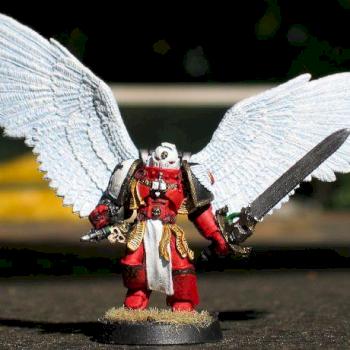 Blood Angels Sanguinary High Preist by zorablade