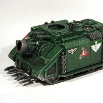 Dark Angels Space Marine Vindicator by Spartanacus