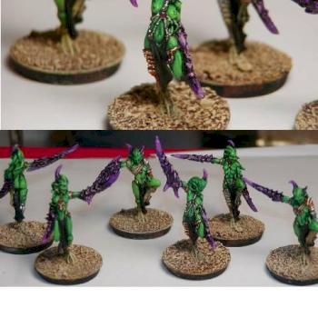 Slaanesh Daemonettes by crimslain