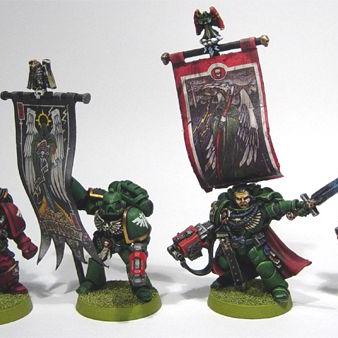 Dark Angels Command Squad by Spartanacus