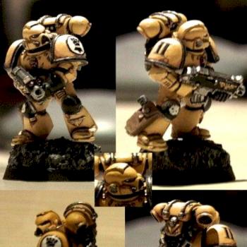 space marine imperial fist by Kaiser0666