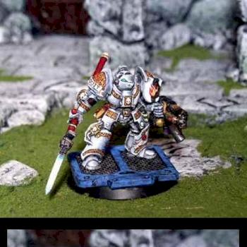 Grey Knight Terminator with Incinerator by UkkoLOurs
