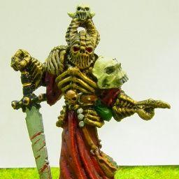 chaos lord with bone armor by kender