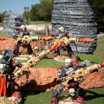 Warhammer 40K Eldar Dark Reapers by Moepho