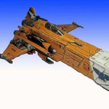Hammerhai Enterboot - scratchbuild superheavy Flyer by VanSan