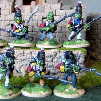 Flintloque, Orcs of the line by Alternative Armies by lionel.tiyo