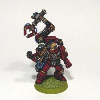 Dark Angels Space Marine Techmarine by Spartanacus