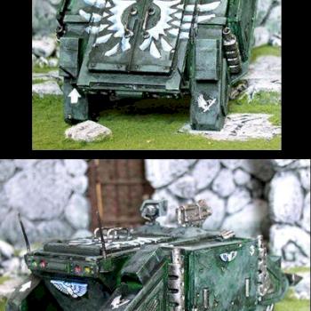 Dark Angel Rhino Tank Converted by UkkoLOurs