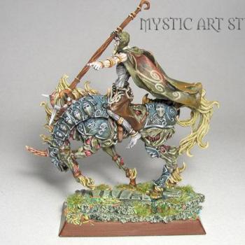 Asura de Sarlath on Horse by Benesz