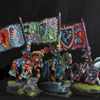 Bretonnia Knights by edgeofshadow