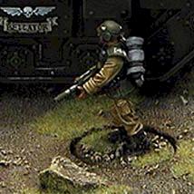 Inquisitor Scale Armoured Fist Squad - GD 2005 by shinjikun1