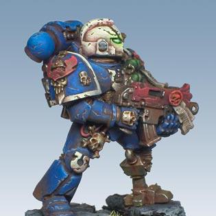 Ultramarines Tyranid Hunter by Chortos