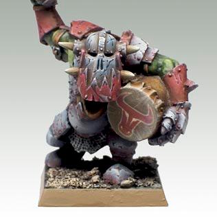 Black Orc Drummer by Chortos