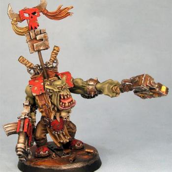 Ork Warboss by Sandman