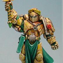 Emperor's champion from Warhammer 40000. by Mix