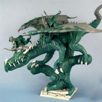 WARHAMMER Wood Elf Dragon CONVERTED by Scibor
