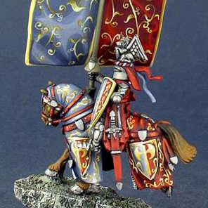 Bretonnian Standard Bearer by Lasota