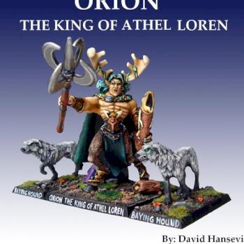 WOOD ELVES - Orion The King Of Athel Loren by lev trotskij