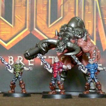 doom boardgame cyberdemon by Kaal979