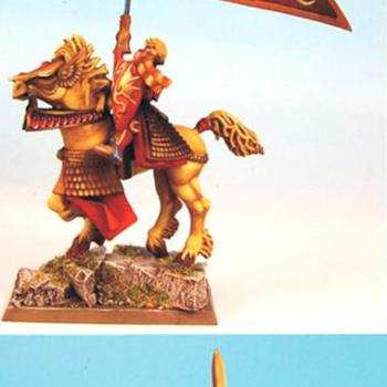 Warhammer High Elves Standard Bearer by rene