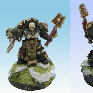 Space Marine Chaplain by Rose Model Art
