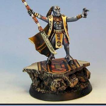 Warhammer 40k Tau Ethereal Caste Ayun'shi by Wappellious