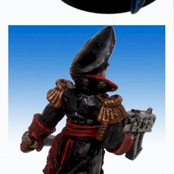 40k Imperial Guard Commissar by vindice